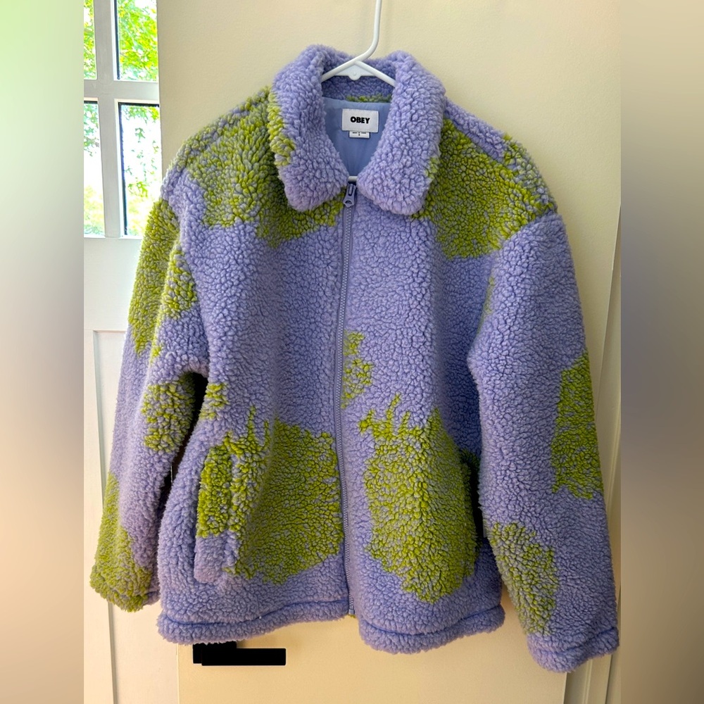 OBEY Teddy jacket NWT